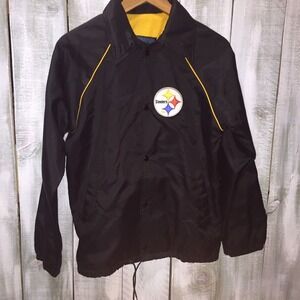 PITTSBURGH STEELERS VINTAGE BOYS JACKET SIZE XL OFFICIAL NFL SEARS ROEBUCK